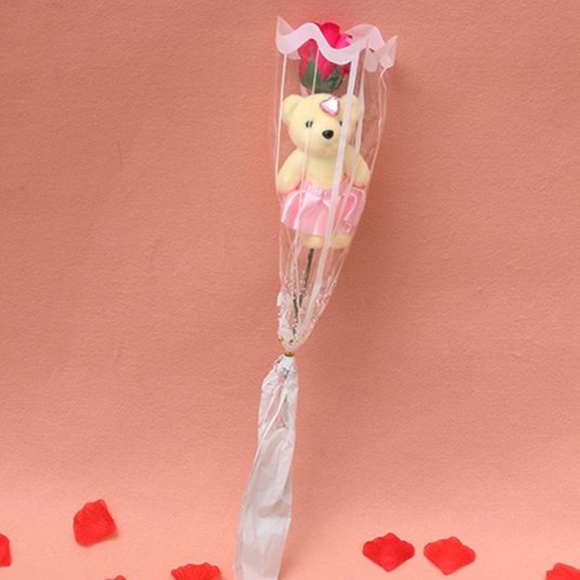 Mother’s Day  Gifts Bear Rose  Soap.. - Picture 2 of 3